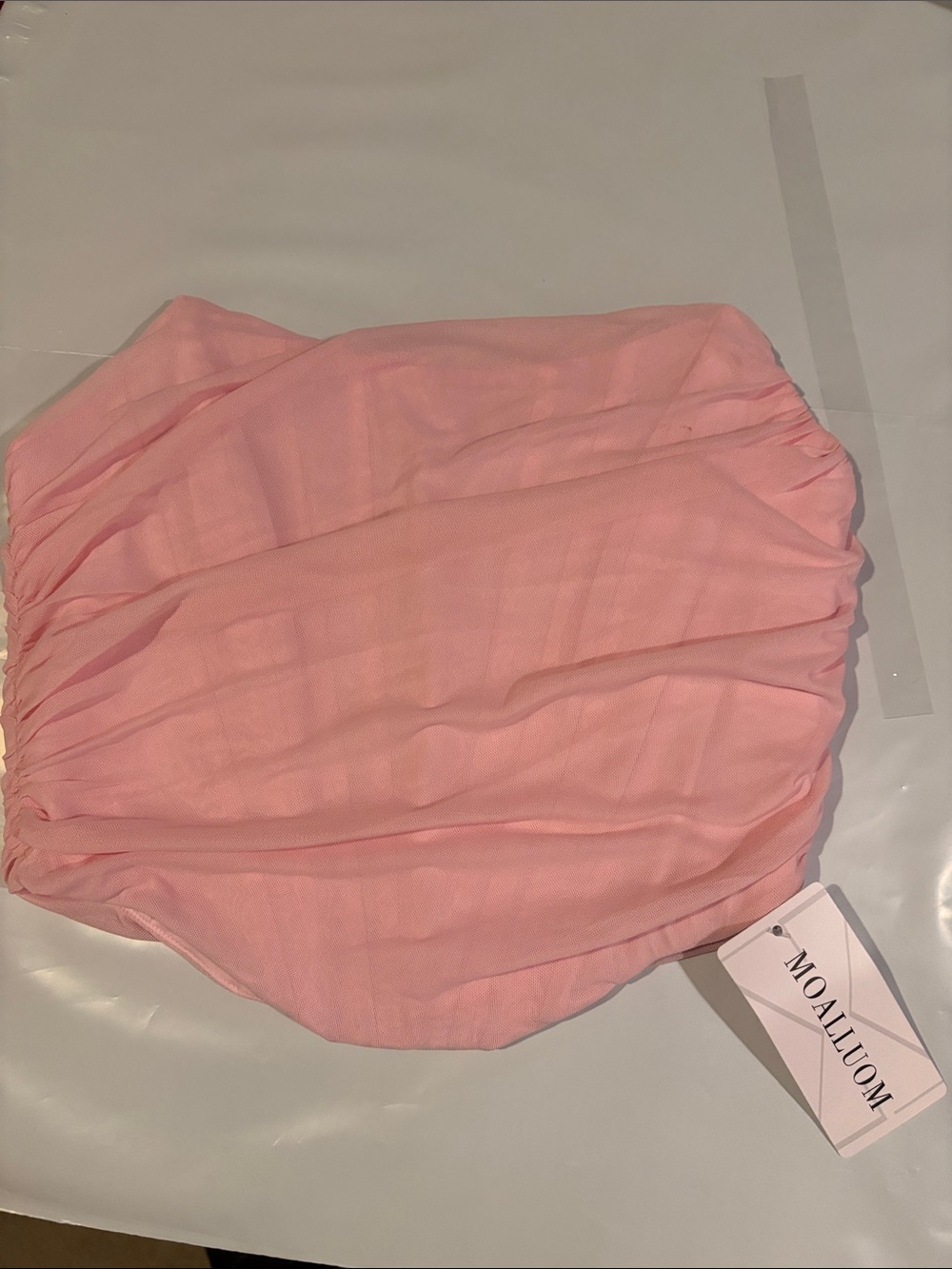 Pink Women's Ruched corset